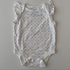 Rainbow Polka Dotted Bodysuit